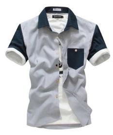 明星衬衫短袖图片,明星同款短袖衬衫，演绎夏日风采